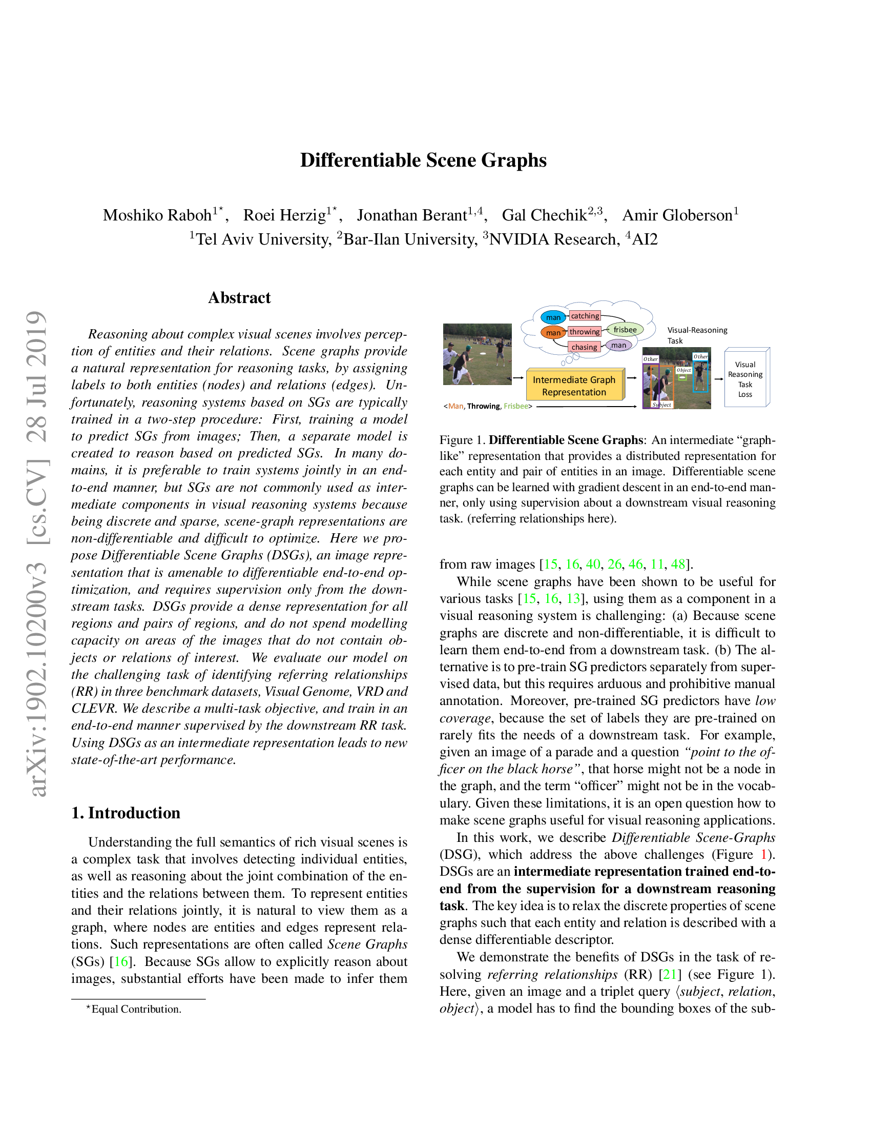 Differentiable Scene Graphs